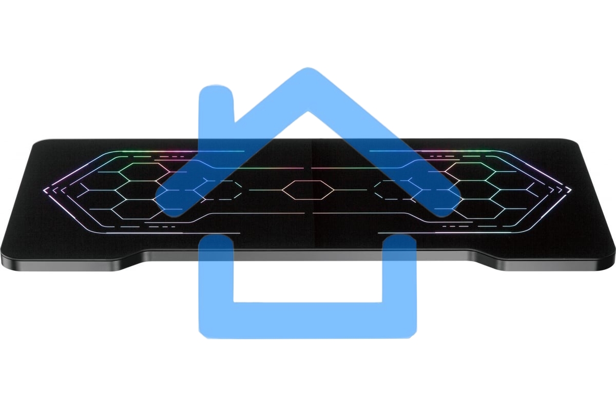 Столешница Cactus CS-DT-RGB-HEX 120x60x2.8см черный
