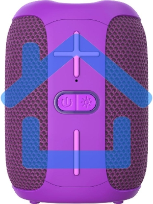 Колонка портативная MORE CHOICE (4620202550118) BS33 Purple