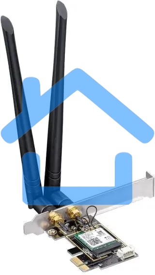 Сетевой адаптер Wi-Fi + Bluetooth Cudy WE3000 AX3000 PCI Express (ант.внеш.съем) 2ант.