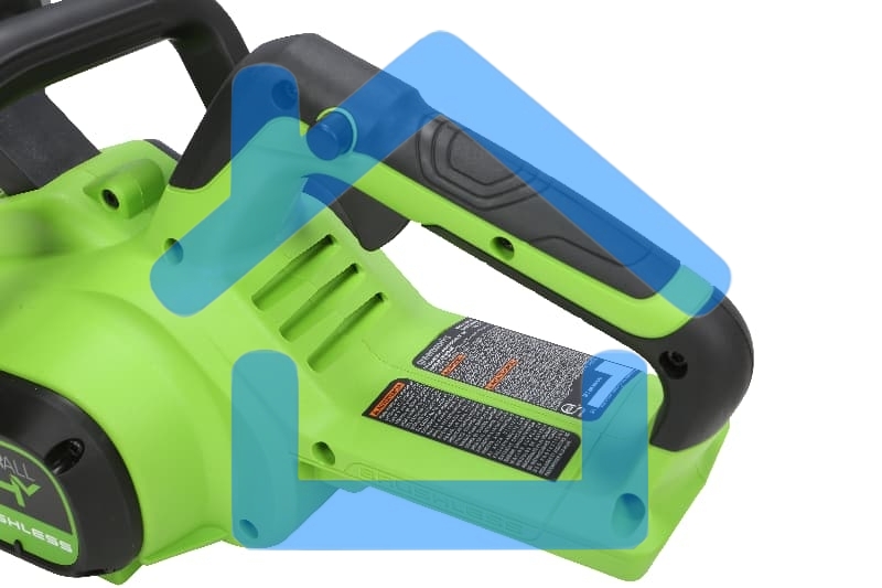 Цепная пила аккумуляторная GreenWorks GD24CS30K2, 24V, 30см, бесщеточная, c АКБ 2 Ач и ЗУ (2007007UA)
