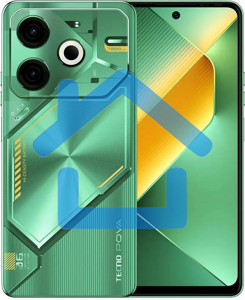 Смартфон Tecno POVA 6 Neo, 8/128Gb, зеленый