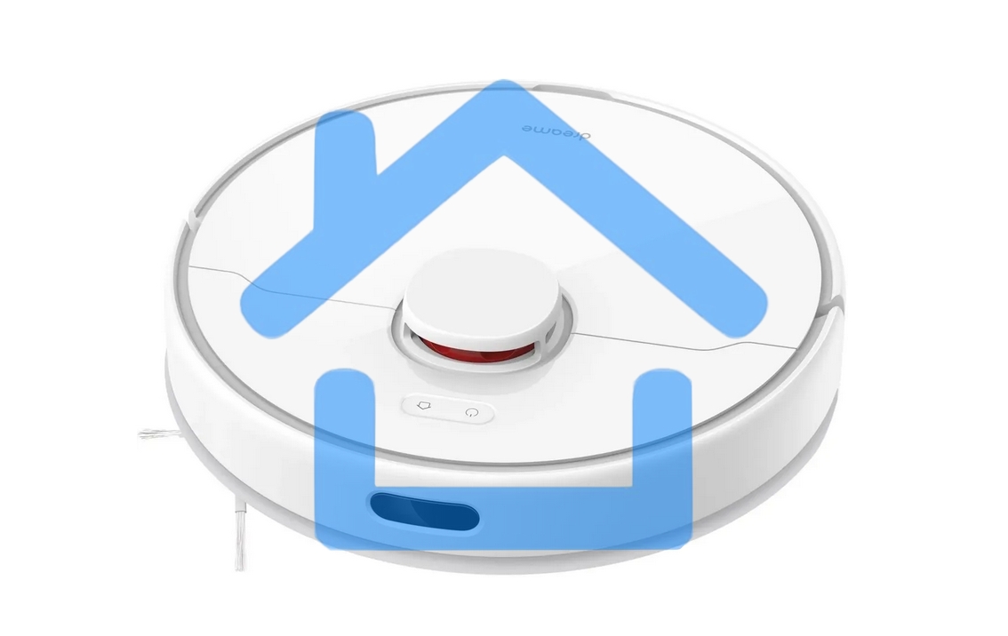 Робот-пылесос Dreame RLS3D Vacuum and Mop D10 Plus белый, 46 Вт, 5200 мА·ч Li-Ion, уборка сухая/влажная, пылесборник контейнер 0.4 л