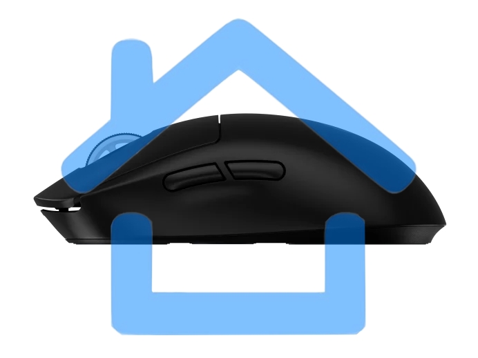 Мышь Logitech Gaming Wireless Mouse PRO X SUPERLIGHT 2, 100-32000 DPI, Black, 910-006630
