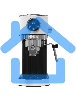 Кофеварка рожковая Korting KCM 1003 EW белый, исп. кофе - молотый, 1.2 л, 1350 Вт, 20 бар.