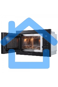 Микроволновая печь встраиваемая Zigmund & Shtain BMO 15.252 B черный, 25 л, 900 Вт, переключатели - сенсор