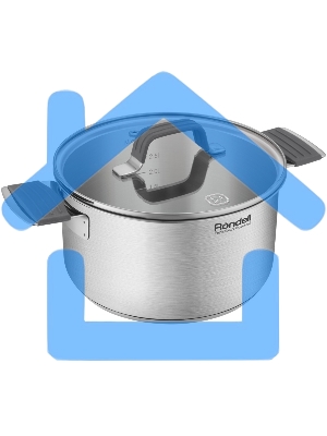 Кастрюля Rondell Normanne RDS-1814 5.1л. d=24см (с крышкой) стальной