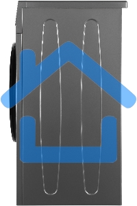 Стиральная машина Kraft KF-MDS7107G серый, загрузка фронтальная 7 кг, 1000 об/мин., класс: А+