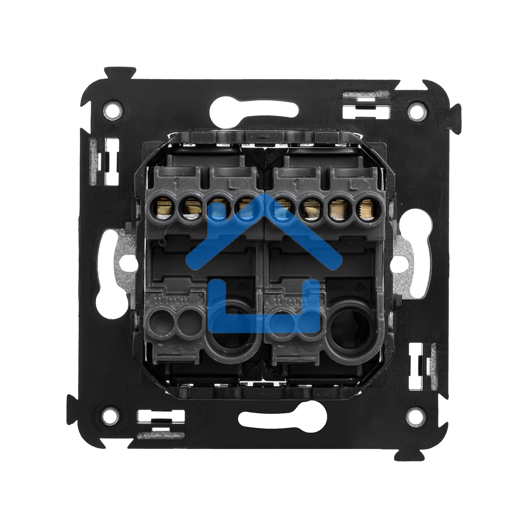 Кнопка двухклавишная DKC Avanti 4412154 