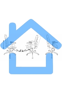 Кресло компьютерное Бюрократ CH-545SL серый 38-417, крестовина металл хром