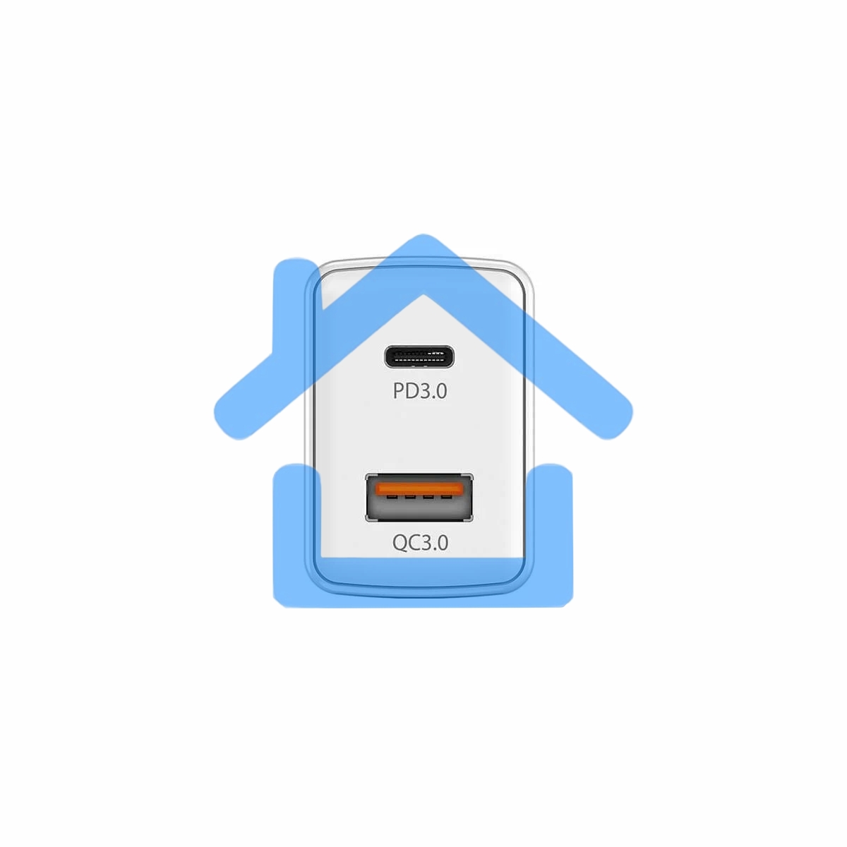 Зарядное устройство Genius PD-20ACP, EU, белый