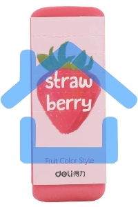 Ластик Deli 71050 108х40х12мм, ассорти, индивидуальная картонная упаковка