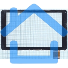 Сенсорное стекло (тачскрин) ZYD101-57V01, черное