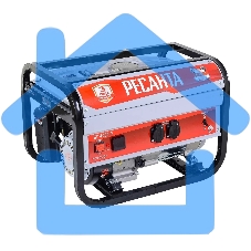 Электрогенератор бензиновый Ресанта БГ 4000 Р, 3 кВт, 66 дБ, 40.8 кг