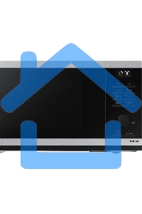 Микроволновая печь Samsung MG23DG4524ATBW нержавеющая сталь/черный 23л. 800Вт переключатели - поворотный механизм