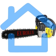 Бензопила Eurolux GS-5218 желтый/черный