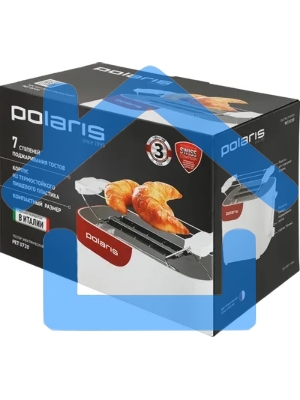 Тостер Polaris PET-0720 белый-красный