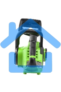 Цепная пила аккумуляторная GreenWorks GD24CS30K2, 24V, 30см, бесщеточная, c АКБ 2 А·ч и ЗУ (2007007UA)