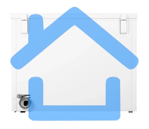 Морозильный ларь Kraft BD(W)-280RX, белый 260л