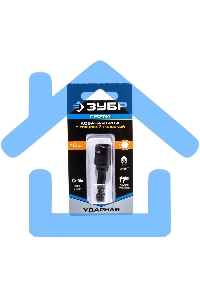 Головка ЗУБР ПРОФИ Нат-драйвер 26375-10магнитная E 1/4'' L=50мм 10мм 1шт