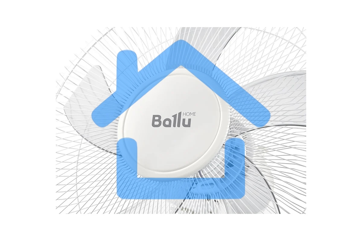 Вентилятор напольный Ballu BFF–801 42Вт бел. НС-1155725