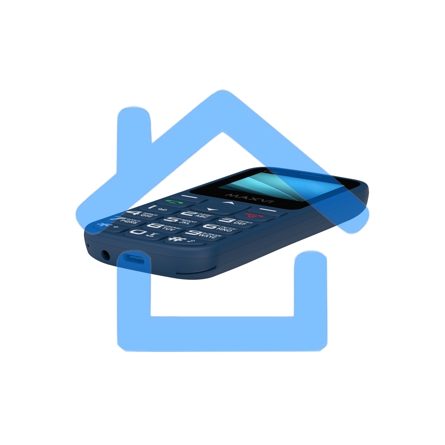 Мобильный телефон Maxvi B100i синий