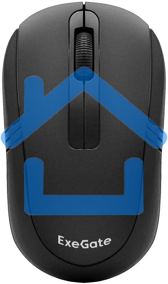 Мышь беспроводная ExeGate Professional Standard SR-9021 черный, 1200 dpi, радиоканал, USB, кнопки - 3