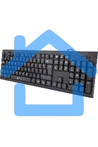 Комплект клавиатура + мышь Oklick 630M клав:черный мышь:черный USB