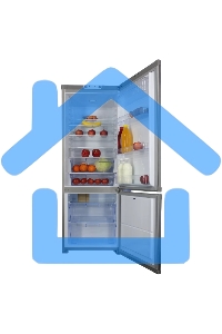 Холодильник ОРСК-172 MI металлик искристый двухкамерный 200/110л морозилка снизу