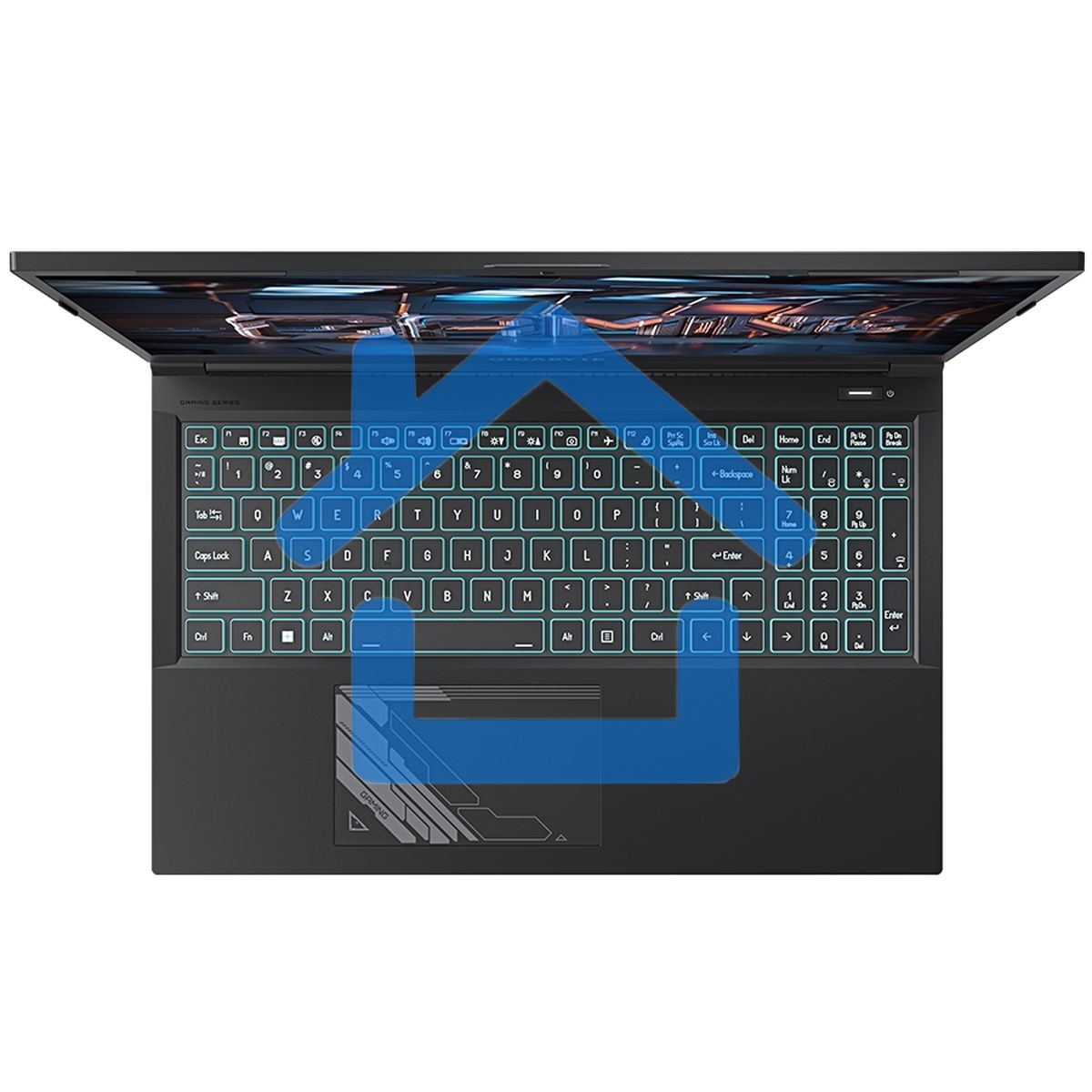 Ноутбук Gigabyte G6 Core i7 12650H 16Gb SSD 512Gb NVIDIA GeForce RTX4050 6Gb 16