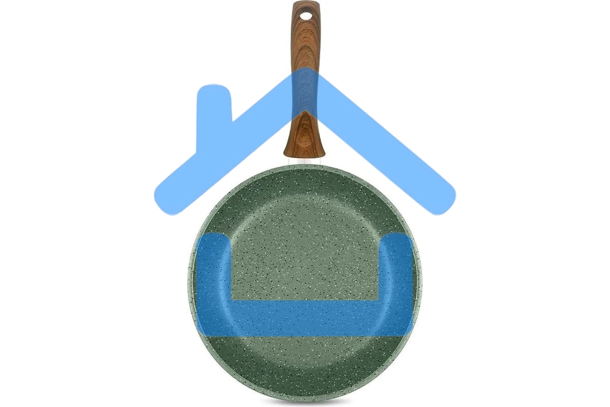 Сковорода НМП ECO WAY EW126, 26 см зеленый