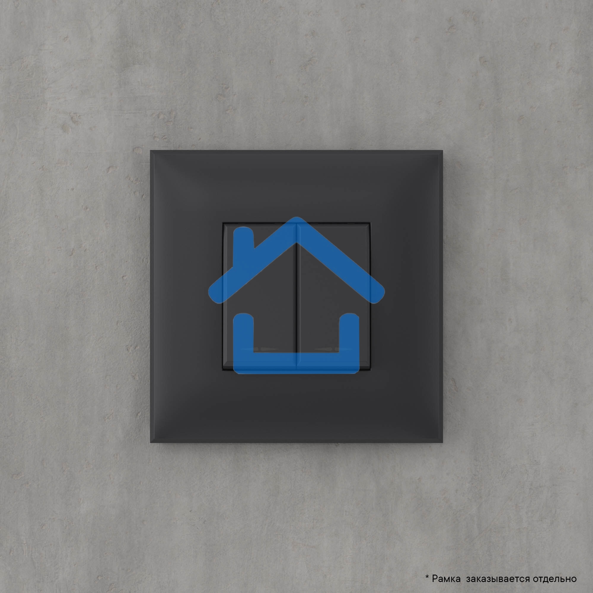 Кнопка двухклавишная DKC Avanti 4412154 