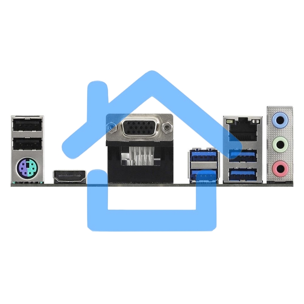 Материнская плата ASRock A520M-HVS, AM4, AMD A520, 2xDDR4, 4xSATA, 1xM.2, 1xPCIe 3.0 x16, 1xPCIe 3.0 x1, 1xHDMI, 1xVGA, 1x 1Gb LAN, 3x3.5 мм, 7.1, mATX