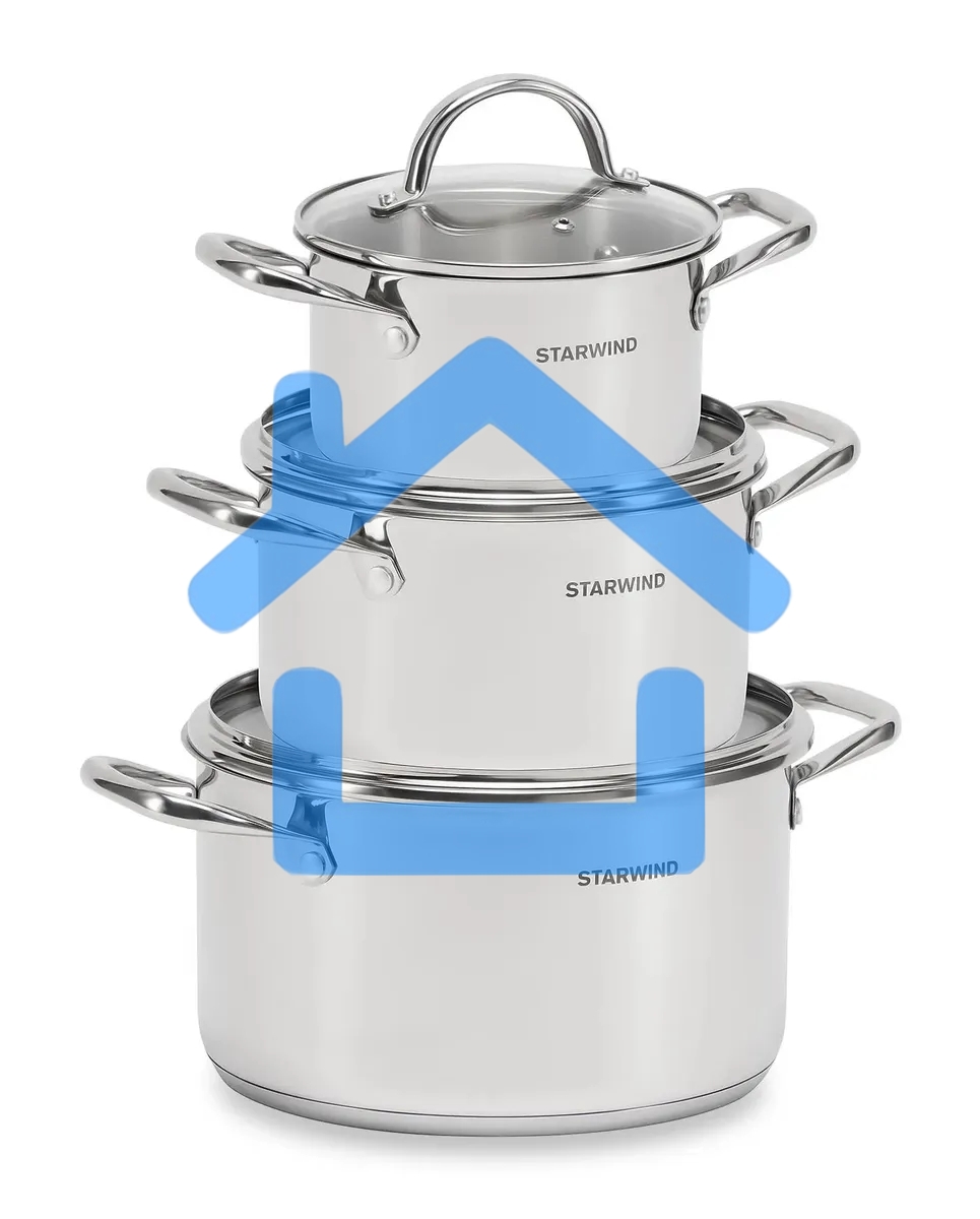 Набор кастрюль Starwind Chef Family 6 предметов (SW-CH1006)