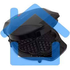 Вафельница Kitfort КТ-1664 1000Вт черный