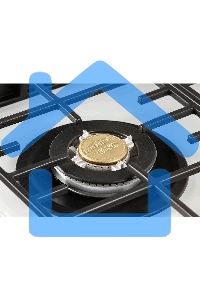 Газовая варочная панель HIBERG VM 9155 W, белый