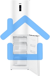 Холодильник Atlant ХМ-4625-109-ND белый двухкамерный 211/125л морозилка снизу