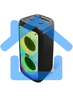 Портативная Bluetooth-колонка BQ PBS3003 черный 80 Вт