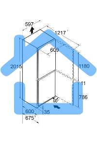 Холодильник Liebherr CNBDC 573I-22 001 черная нержавеющая сталь двухкамерный 266/94л морозилка снизу