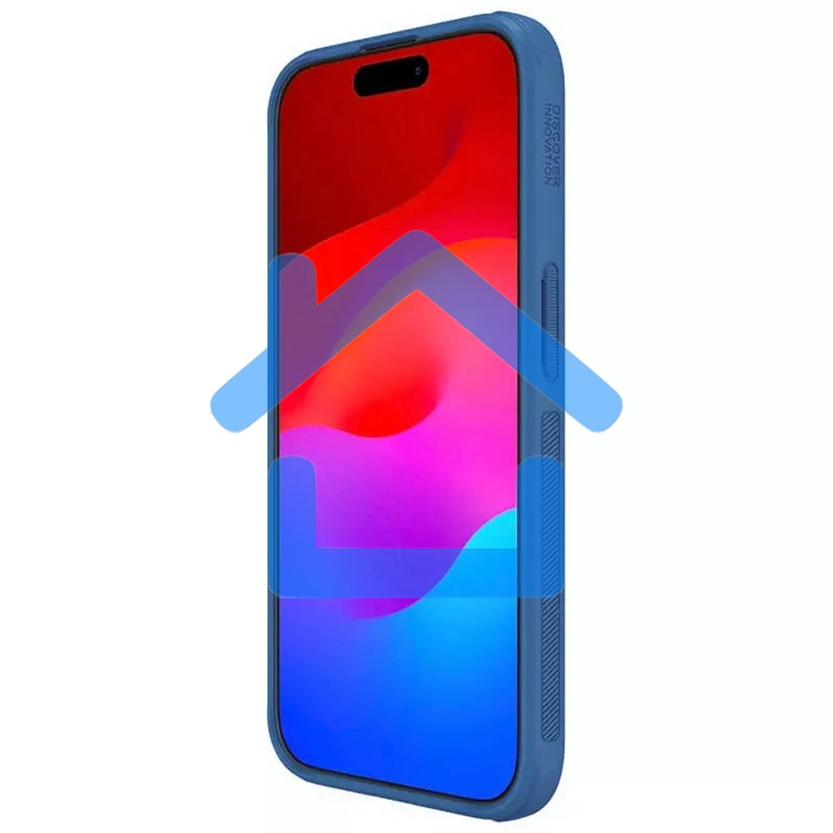 Чехол Super Frosted Shield Pro, синий, (AP IP15 Pro)