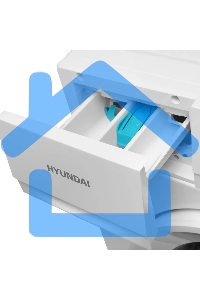 Стиральная машина Hyundai WME8201 белый, загр. фронтальная макс.: 8 кг 1200 об/мин класс: А+++