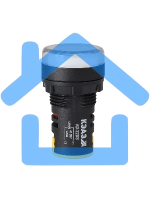 Лампа AD22DS(LED) матрица D22мм белый 24В AC/DC-КЭАЗ