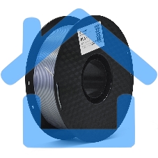 Филамент Crown Micro CM-FILPLAS005S PLA Silk 1.75 1кг серебряный