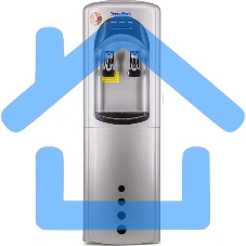 Кулер Aqua Work 17LDR напольный электронный серебристый/черный