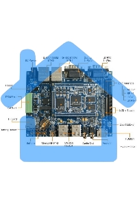 Плата разработки Myir MYD-C3352-512N512D-80-C 800MHz AM3352, 512MB DDR3, 512MB Nand
