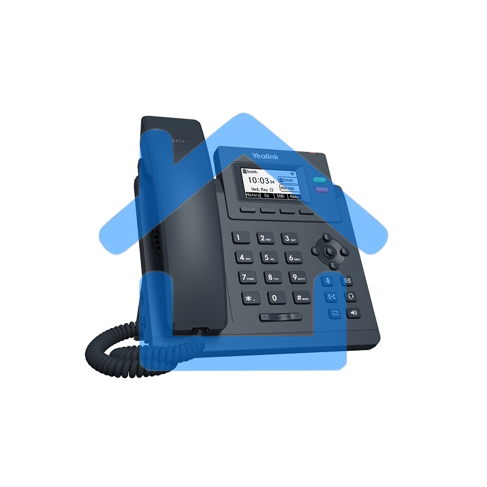 Настольный IP-телефон YEALINK SIP-T31W, 2 аккаунта, дисплей 2.3