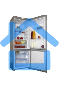 Холодильник ОРСК-172 MI металлик искристый двухкамерный 200/110л морозилка снизу