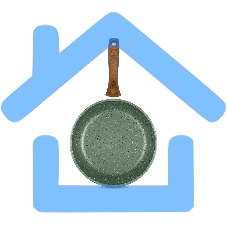 Сковорода НМП ECO WAY EW124, 24 см зеленый