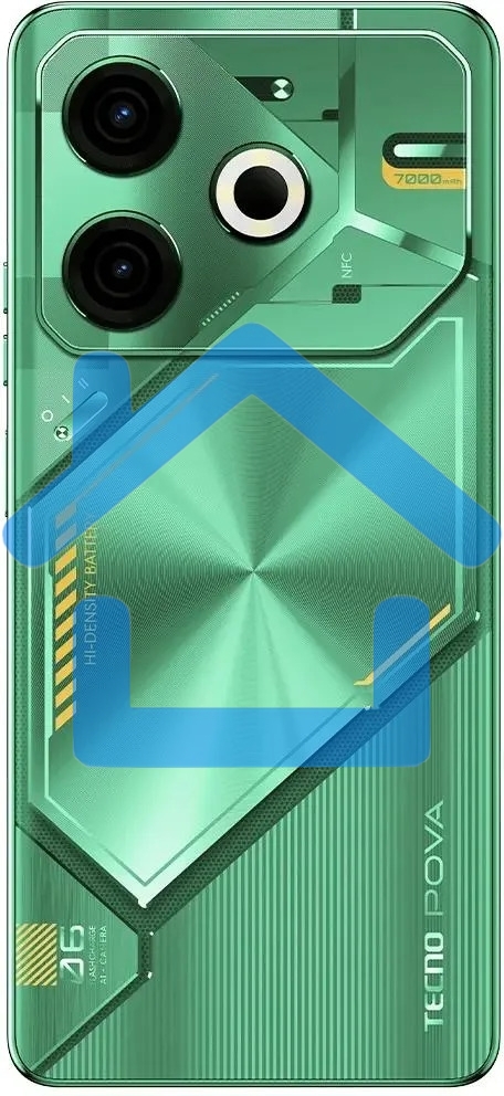 Смартфон Tecno POVA 6 Neo, 8/128Gb, зеленый