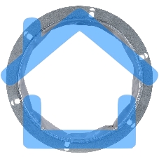 Вставка гибкая FCV 190 для вентиляторов RMV