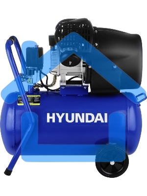Компрессор поршневой Hyundai HYC 40100 масляный 400л/мин 100л 2200Вт